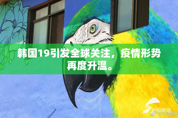 韩国19引发全球关注，疫情形势再度升温。