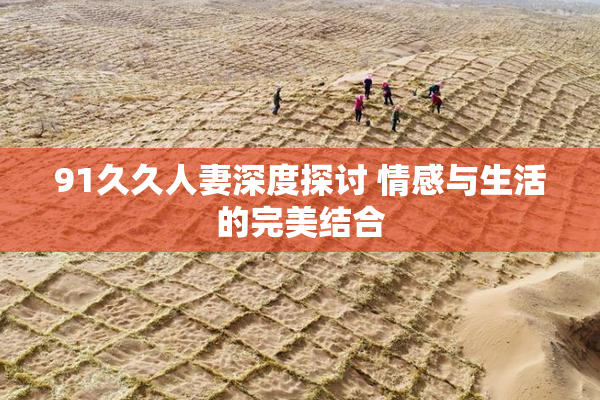 91久久人妻深度探讨 情感与生活的完美结合