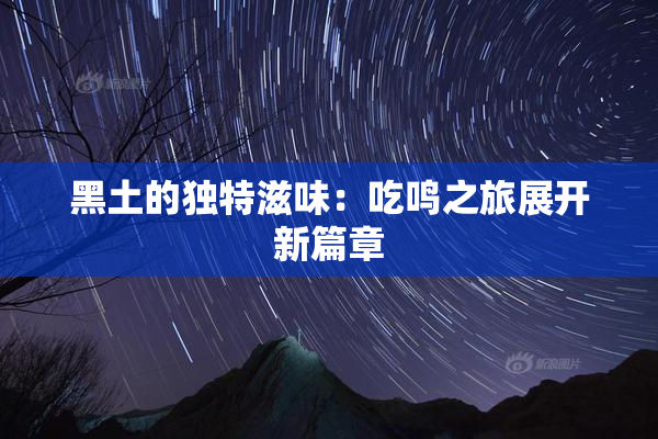 黑土的独特滋味：吃鸣之旅展开新篇章