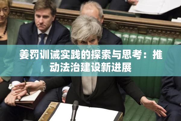 姜罚训诫实践的探索与思考：推动法治建设新进展