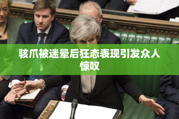 骇爪被迷晕后狂态表现引发众人惊叹