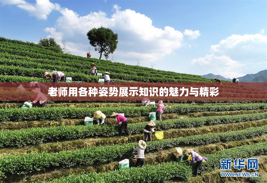老师用各种姿势展示知识的魅力与精彩