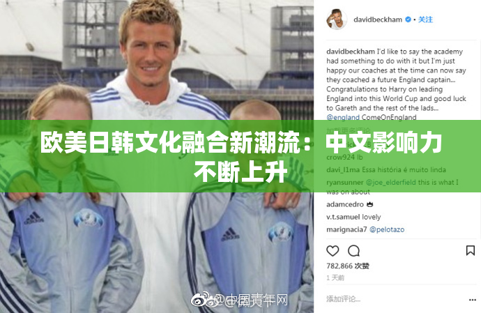 欧美日韩文化融合新潮流：中文影响力不断上升