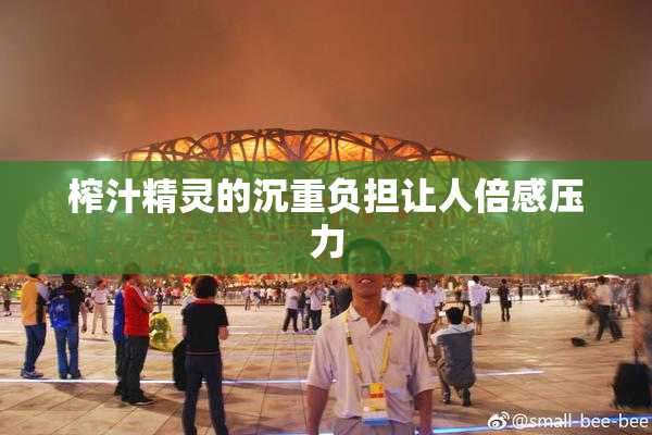 榨汁精灵的沉重负担让人倍感压力