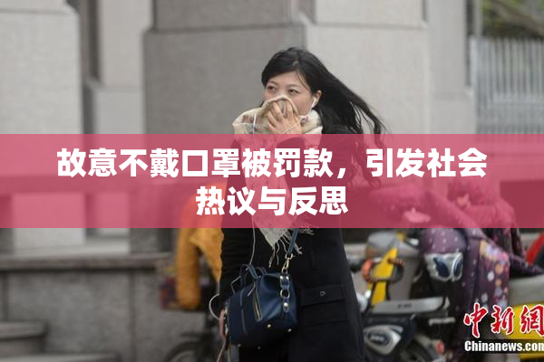 故意不戴口罩被罚款，引发社会热议与反思