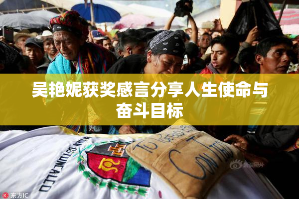 吴艳妮获奖感言分享人生使命与奋斗目标