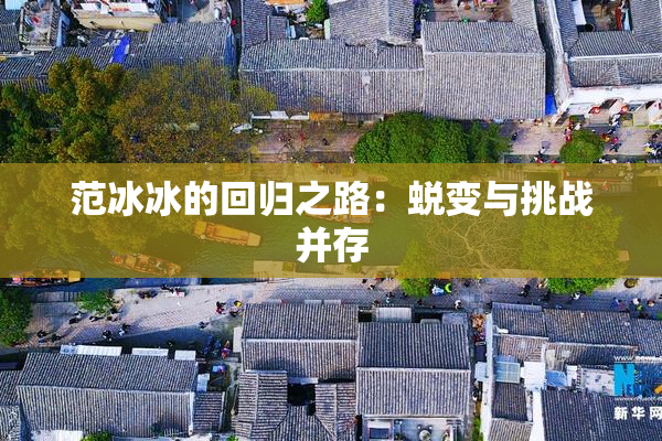 范冰冰的回归之路：蜕变与挑战并存