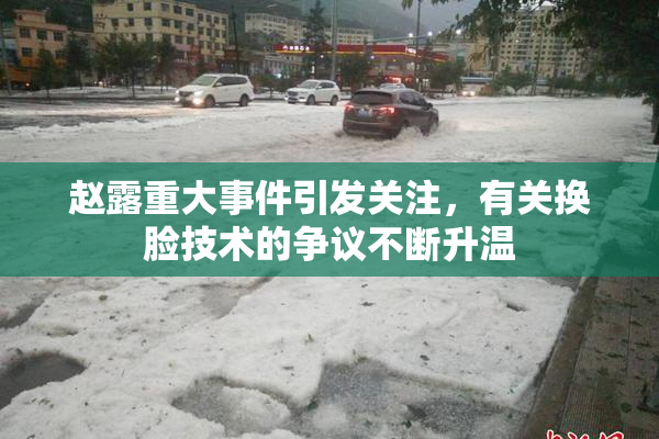 赵露重大事件引发关注，有关换脸技术的争议不断升温