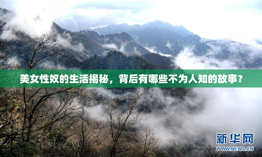 美女性奴的生活揭秘，背后有哪些不为人知的故事？