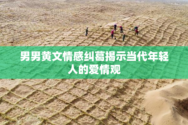 男男黄文情感纠葛揭示当代年轻人的爱情观