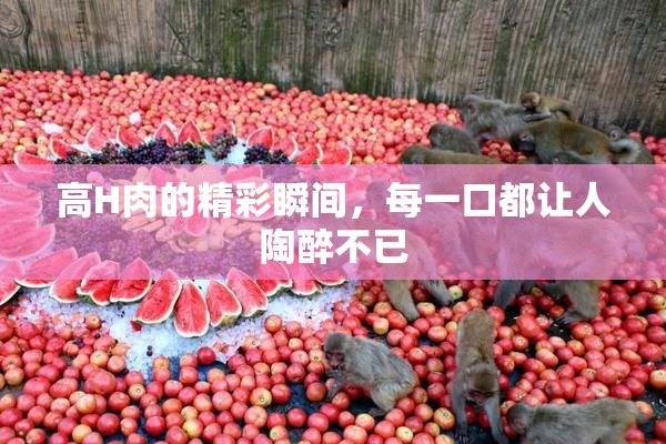 高H肉的精彩瞬间，每一口都让人陶醉不已