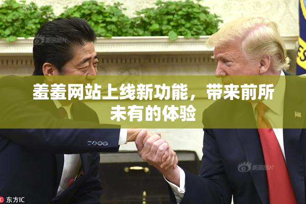 羞羞网站上线新功能，带来前所未有的体验