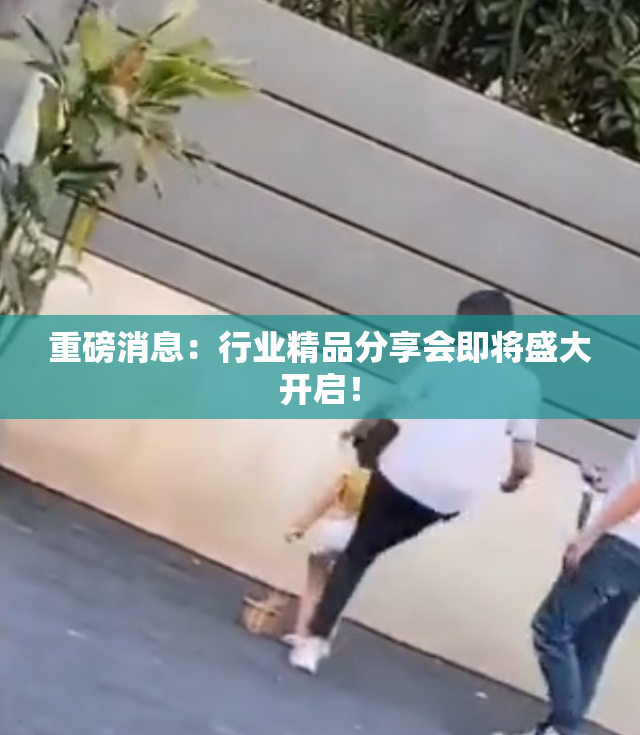 重磅消息：行业精品分享会即将盛大开启！