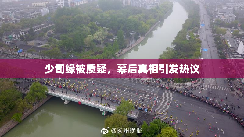 少司缘被质疑，幕后真相引发热议