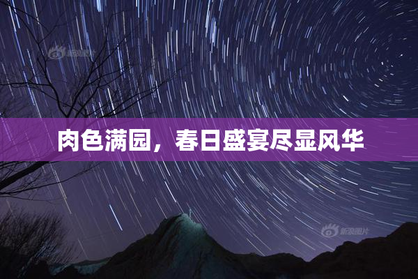 肉色满园，春日盛宴尽显风华