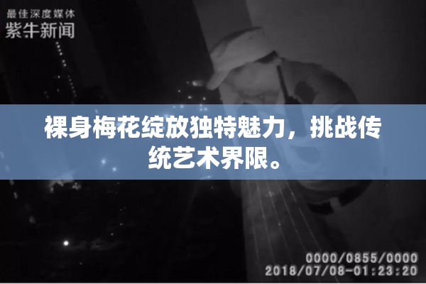 裸身梅花绽放独特魅力，挑战传统艺术界限。