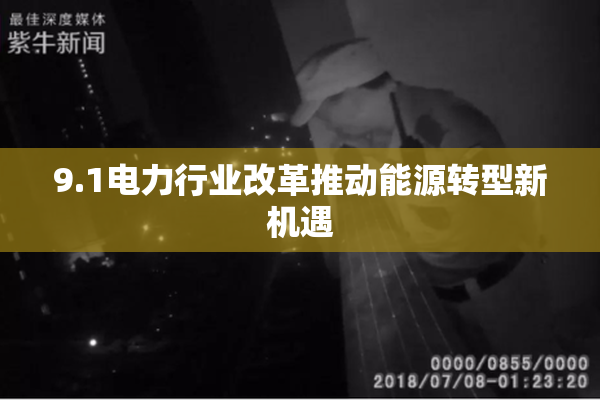 9.1电力行业改革推动能源转型新机遇