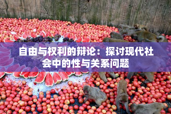 自由与权利的辩论：探讨现代社会中的性与关系问题