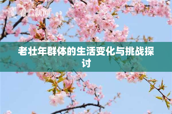 老壮年群体的生活变化与挑战探讨