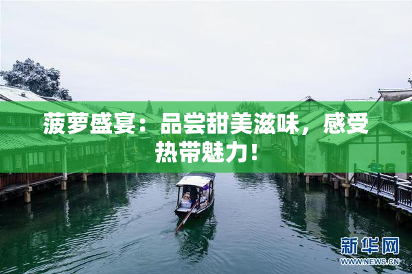 菠萝盛宴：品尝甜美滋味，感受热带魅力！