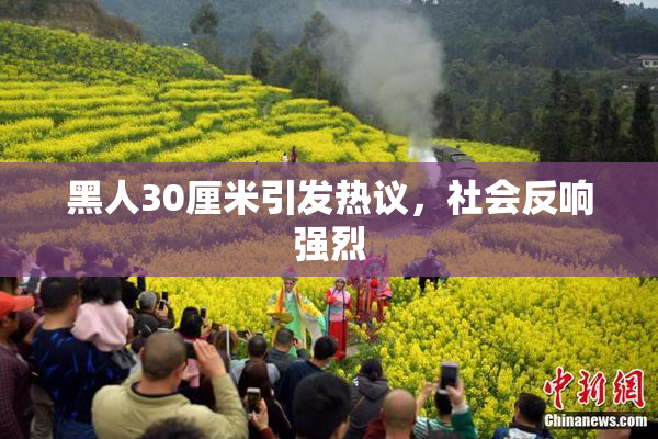 黑人30厘米引发热议，社会反响强烈