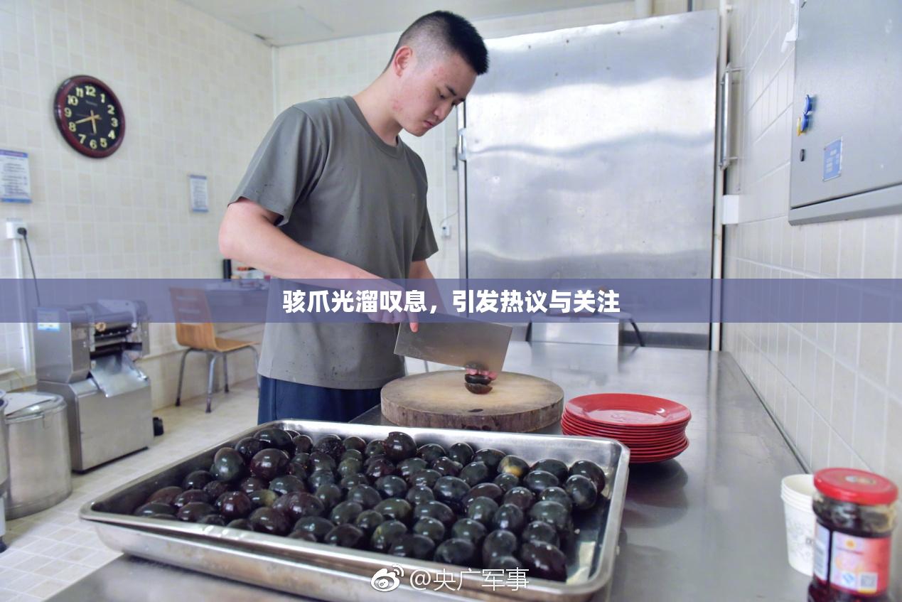 骇爪光溜叹息，引发热议与关注