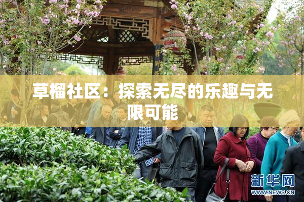 草榴社区：探索无尽的乐趣与无限可能