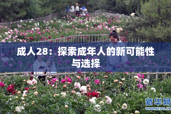 成人28：探索成年人的新可能性与选择