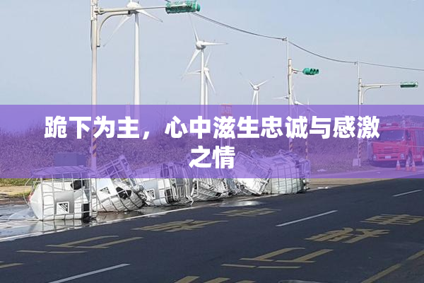跪下为主，心中滋生忠诚与感激之情