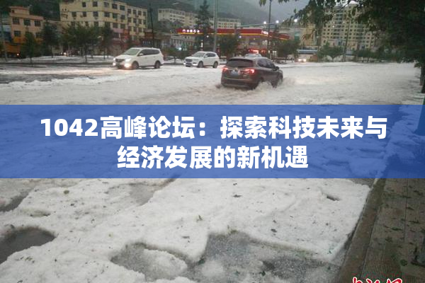 1042高峰论坛：探索科技未来与经济发展的新机遇